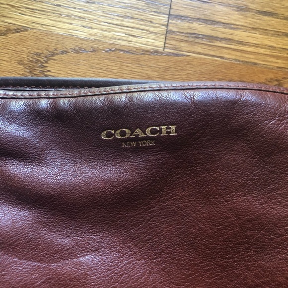 Coach Legacy Duffle Hobo Bag in Brown Leather D1293 - Picture 3 of 13